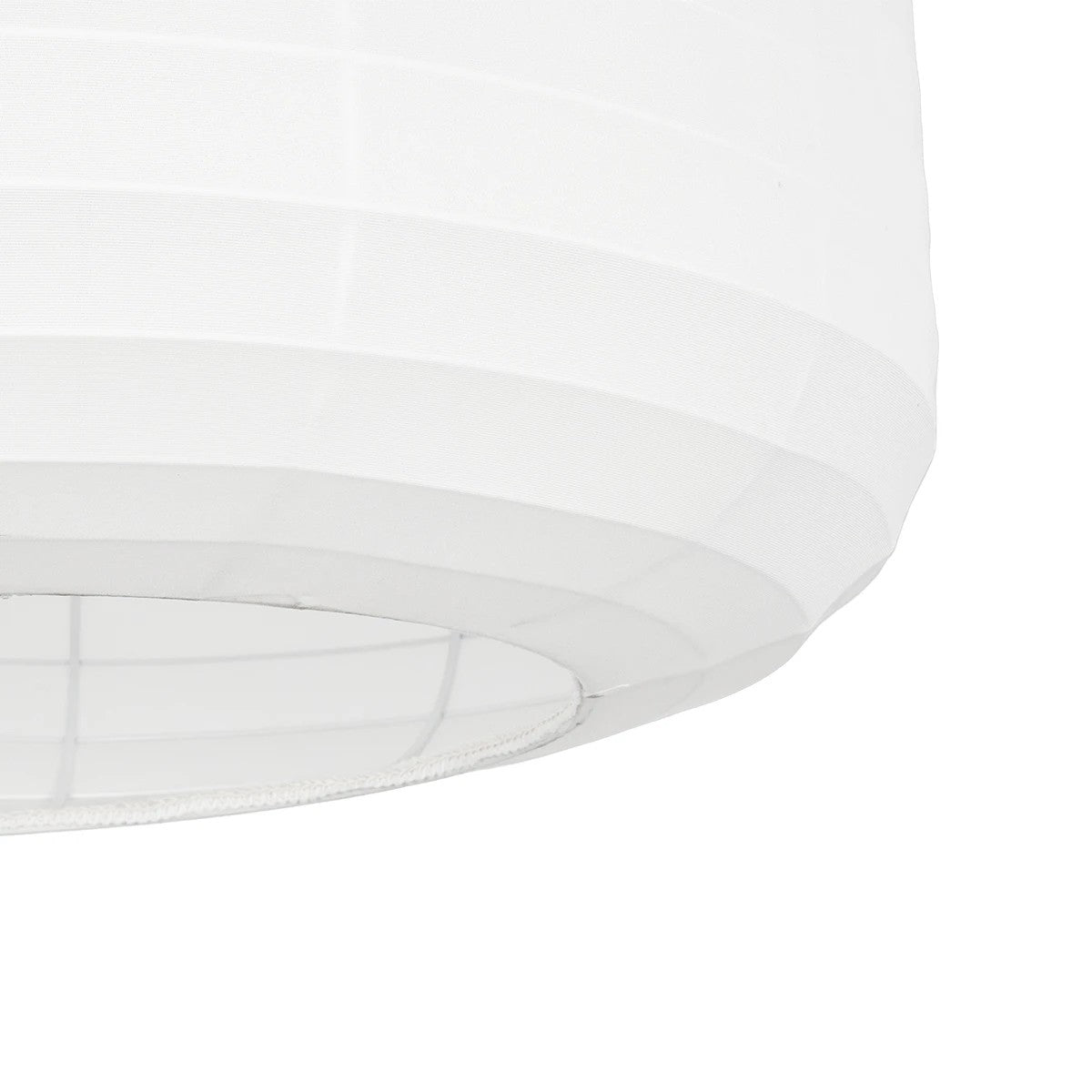 GLOBOSTAR® ROMINA 62001 Μοντέρνο Κρεμαστό Φωτιστικό Οροφής με Ντουί 1 x E27 AC 220-240V IP20 - Λευκό - Μ60 x Π60 x Υ65cm - ledmania.gr