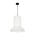 GLOBOSTAR® ROMINA 62002 Μοντέρνο Κρεμαστό Φωτιστικό Οροφής με Ντουί 1 x E27 AC 220-240V IP20 - Λευκό - Μ40 x Π40 x Υ28cm - ledmania.gr