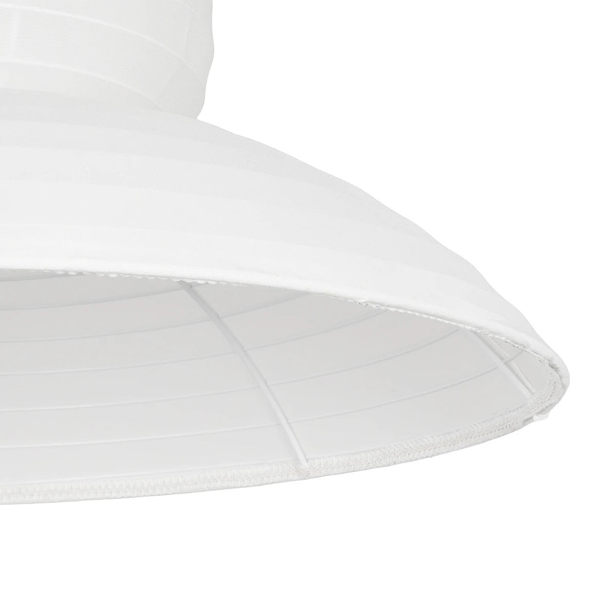GLOBOSTAR® ROMINA 62003 Μοντέρνο Κρεμαστό Φωτιστικό Οροφής με Ντουί 1 x E27 AC 220-240V IP20 - Λευκό - Μ60 x Π60 x Υ48cm - ledmania.gr