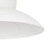 GLOBOSTAR® ROMINA 62003 Μοντέρνο Κρεμαστό Φωτιστικό Οροφής με Ντουί 1 x E27 AC 220-240V IP20 - Λευκό - Μ60 x Π60 x Υ48cm - ledmania.gr