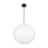 GLOBOSTAR® ROMINA 62004 Μοντέρνο Κρεμαστό Φωτιστικό Οροφής με Ντουί 1 x E27 AC 220-240V IP20 - Λευκό - Μ40 x Π40 x Υ40cm - ledmania.gr