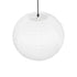 GLOBOSTAR® ROMINA 62004 Μοντέρνο Κρεμαστό Φωτιστικό Οροφής με Ντουί 1 x E27 AC 220-240V IP20 - Λευκό - Μ40 x Π40 x Υ40cm - ledmania.gr