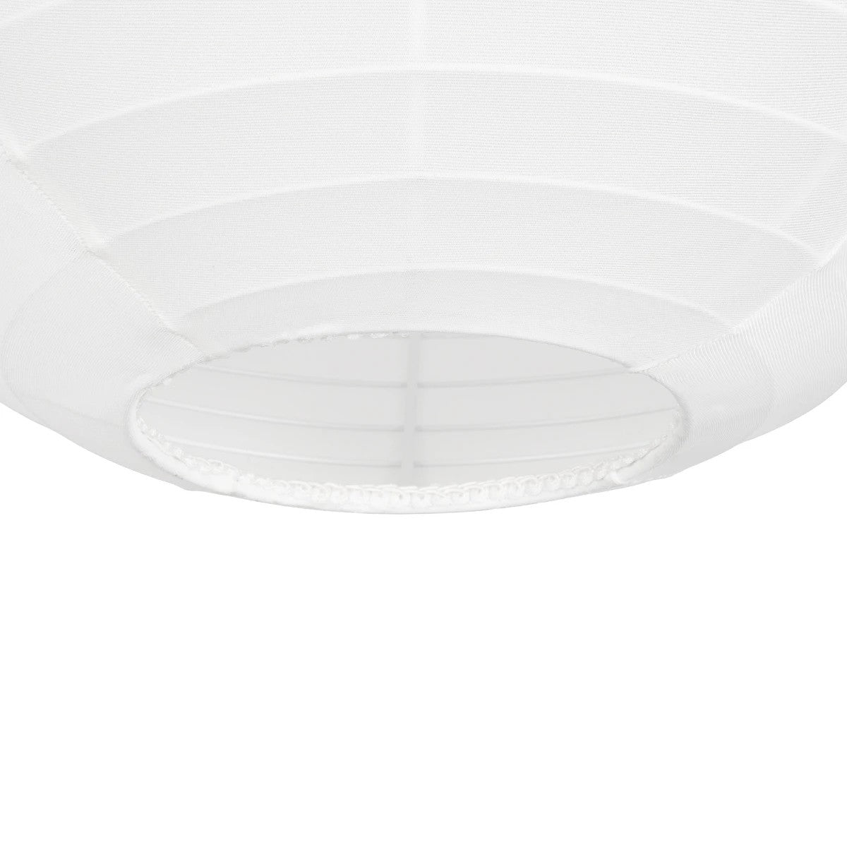 GLOBOSTAR® ROMINA 62004 Μοντέρνο Κρεμαστό Φωτιστικό Οροφής με Ντουί 1 x E27 AC 220-240V IP20 - Λευκό - Μ40 x Π40 x Υ40cm - ledmania.gr