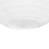 GLOBOSTAR® ROMINA 62004 Μοντέρνο Κρεμαστό Φωτιστικό Οροφής με Ντουί 1 x E27 AC 220-240V IP20 - Λευκό - Μ40 x Π40 x Υ40cm - ledmania.gr
