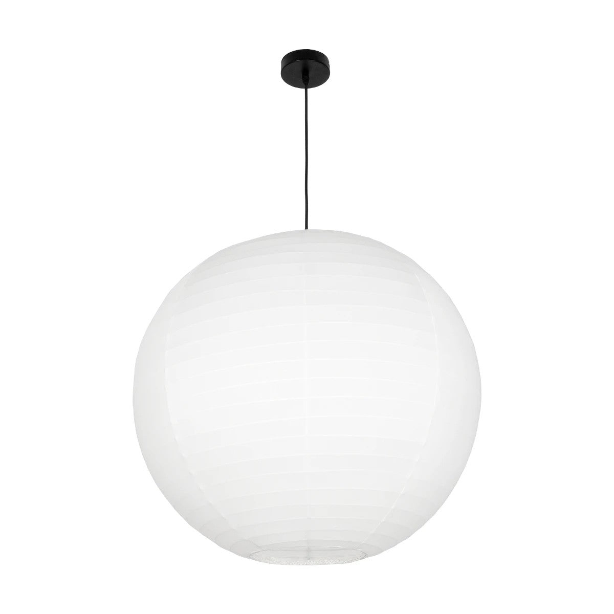 GLOBOSTAR® ROMINA 62005 Μοντέρνο Κρεμαστό Φωτιστικό Οροφής με Ντουί 1 x E27 AC 220-240V IP20 - Λευκό - Μ60 x Π60 x Υ60cm - ledmania.gr