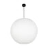 GLOBOSTAR® ROMINA 62005 Μοντέρνο Κρεμαστό Φωτιστικό Οροφής με Ντουί 1 x E27 AC 220-240V IP20 - Λευκό - Μ60 x Π60 x Υ60cm - ledmania.gr