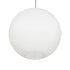 GLOBOSTAR® ROMINA 62005 Μοντέρνο Κρεμαστό Φωτιστικό Οροφής με Ντουί 1 x E27 AC 220-240V IP20 - Λευκό - Μ60 x Π60 x Υ60cm - ledmania.gr