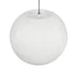 GLOBOSTAR® ROMINA 62005 Μοντέρνο Κρεμαστό Φωτιστικό Οροφής με Ντουί 1 x E27 AC 220-240V IP20 - Λευκό - Μ60 x Π60 x Υ60cm - ledmania.gr