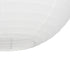 GLOBOSTAR® ROMINA 62005 Μοντέρνο Κρεμαστό Φωτιστικό Οροφής με Ντουί 1 x E27 AC 220-240V IP20 - Λευκό - Μ60 x Π60 x Υ60cm - ledmania.gr