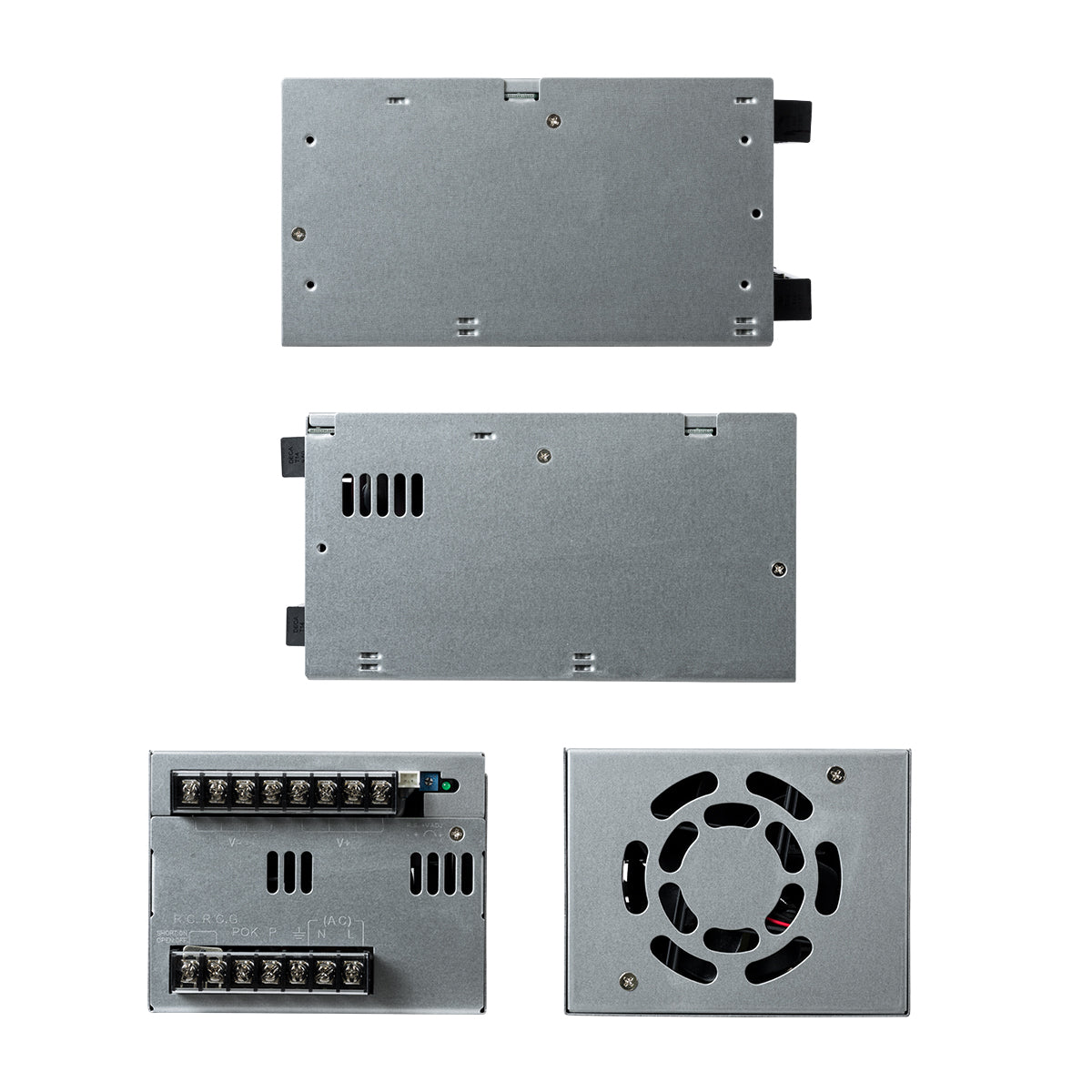 GLOBOSTAR® MEANWELL-PSP600-24 90791 Τροφοδοτικό/Μετασχηματιστής Class I PELV 600W 25A AC 220-240V σε DC 24V IP20 - Ρυθμιζόμενo από DC 20V έως DC 26.4V - Ασημί - Μ17 x Π12 x Υ9.3cm - 3 Χρόνια Εγγύηση