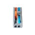 GLOBOSTAR® FAST-CONNECT 69911 Διπλή Κλέμα Ταχείας Σύνδεσης & Διακλάδωσης Καλωδίων - 2 x Είσοδοι & 2 x Έξοδοι με Συμβατή Διατομή Καλωδίων 0.08mm² έως 2.5mm² - 250V/4KV 32A Max IP20 - Γκρι με Πορτοκαλί & Μπλε - Μ2 x Π4 x Υ1.5cm - Πακέτο 5 Τεμαχίων - ledmania.gr
