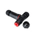 GLOBOSTAR® FAST-CONNECT 69917 Τριπλός Τ Σύνδεσμος Ταχείας Σύνδεσης & Διακλάδωσης Καλωδίων - 1 x Είσοδος & 2 x Έξοδος - Εσωτερική Τριπλή Κλέμα με Συμβατή Διατομή Καλωδίων 3 x 0.5mm² έως 3 x 2.5mm² - 450V 24A Max Αδιάβροχο IP68 - Μαύρο - Μ10 x Π10 x Υ3cm - ledmania.gr