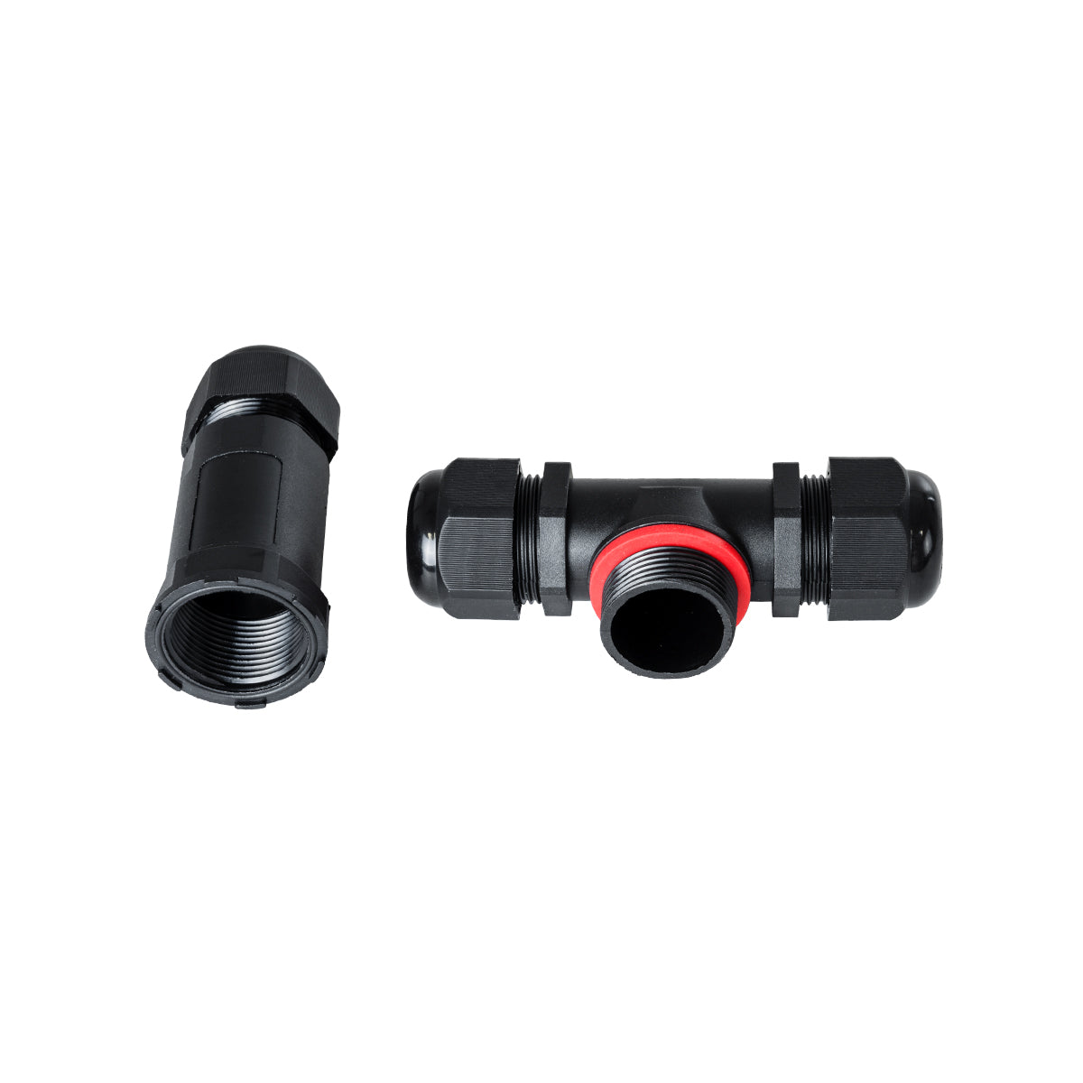GLOBOSTAR® FAST-CONNECT 69917 Τριπλός Τ Σύνδεσμος Ταχείας Σύνδεσης & Διακλάδωσης Καλωδίων - 1 x Είσοδος & 2 x Έξοδος - Εσωτερική Τριπλή Κλέμα με Συμβατή Διατομή Καλωδίων 3 x 0.5mm² έως 3 x 2.5mm² - 450V 24A Max Αδιάβροχο IP68 - Μαύρο - Μ10 x Π10 x Υ3cm - ledmania.gr