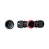 GLOBOSTAR® FAST-CONNECT 69917 Τριπλός Τ Σύνδεσμος Ταχείας Σύνδεσης & Διακλάδωσης Καλωδίων - 1 x Είσοδος & 2 x Έξοδος - Εσωτερική Τριπλή Κλέμα με Συμβατή Διατομή Καλωδίων 3 x 0.5mm² έως 3 x 2.5mm² - 450V 24A Max Αδιάβροχο IP68 - Μαύρο - Μ10 x Π10 x Υ3cm - ledmania.gr