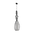GLOBOSTAR® LILY 01561 Vintage Κρεμαστό Φωτιστικό Οροφής με Ντουί 1 x E27 AC 220-240V IP20 - Μαύρο & Λευκό - Μ90 x Π90 x Υ20cm - ledmania.gr