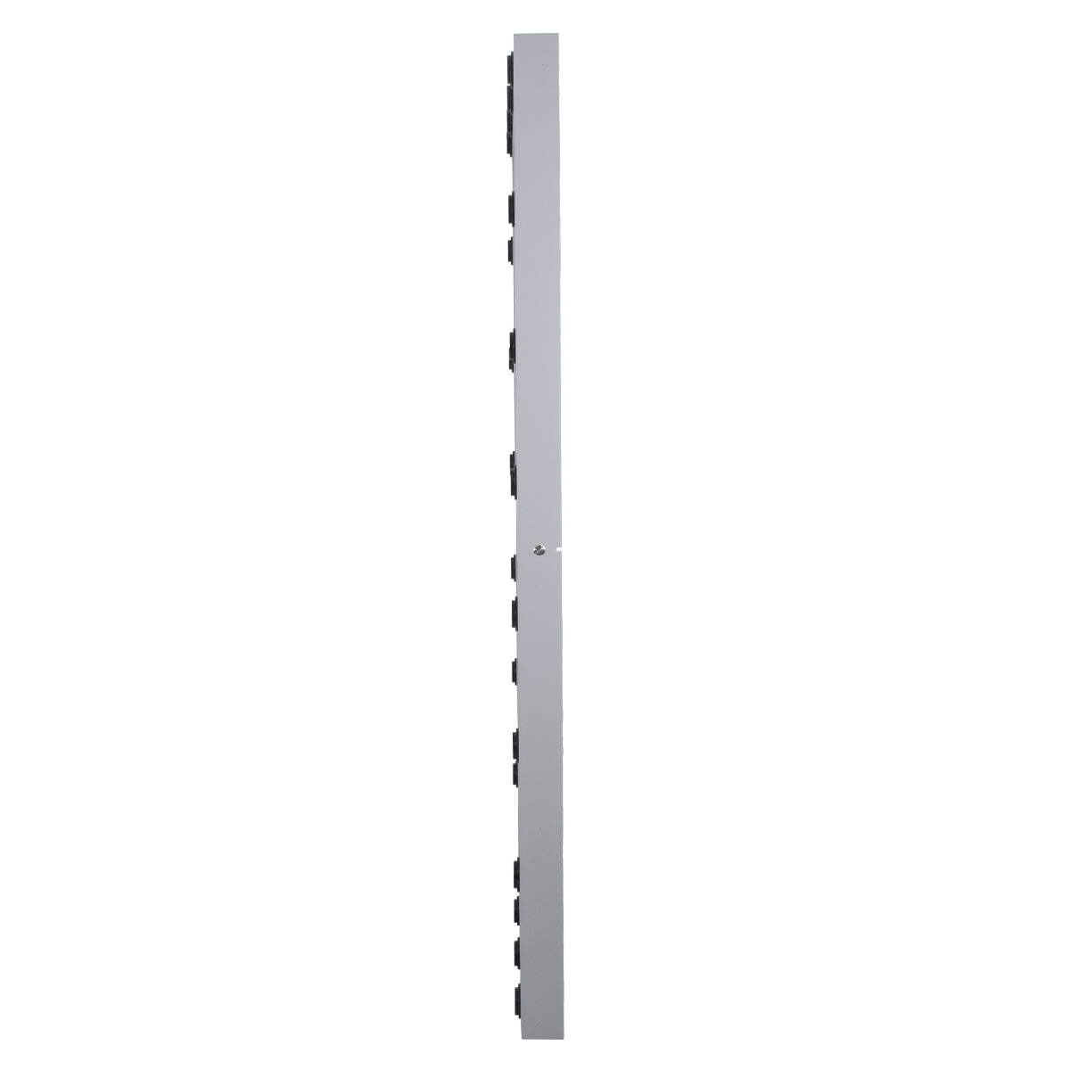 GloboStar® MAKEUP MIRROR-160x80-3 Μοντέρνος Καθρέπτης Μακιγιάζ με Πλαίσιο Φυσικού Ξύλου με Διακόπτη On/Off 20 x E27 AC220-240V - Μ80 x Π7 x Υ160cm - Γκρι Τσιμέντου - ledmania.gr