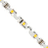 GloboStar® 70042 Ταινία LED Τύπου S Ζιγκ Ζαγκ SMD 2835 5m 6W/m 60LED/m 924lm/m 120° DC 12V IP20 Θερμό Λευκό 3000K - 5 Χρόνια Εγγύηση - ledmania.gr
