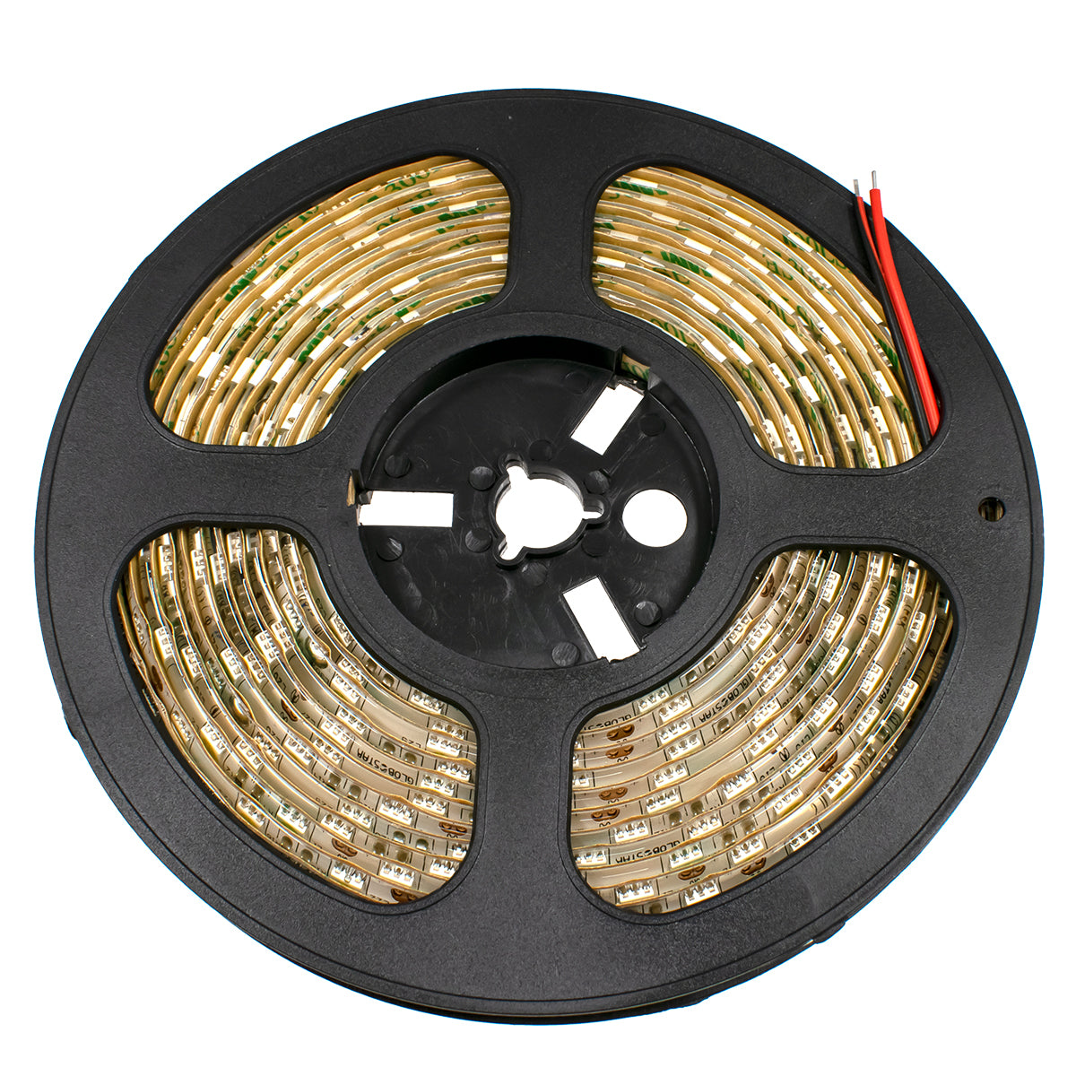 GloboStar® 70122 Ταινία LED SMD 5050 5m 14.4W/m 60LED/m 1497lm/m 120° DC 12V Αδιάβροχη IP65 Θερμό Λευκό 3000K - 5 Χρόνια Εγγύηση - ledmania.gr