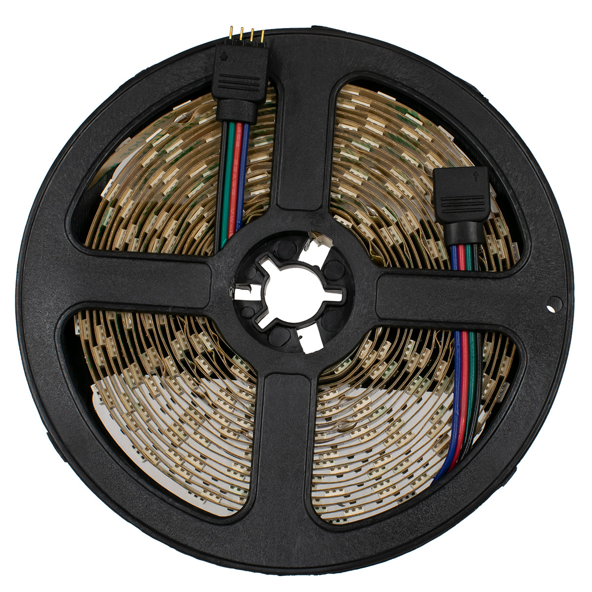 GLOBOSTAR® LUMAR 70229 Ταινία LED 14.4W/m 936lm/m 120° DC 24V IP20 60 x SMD5050 Chip/m Πολύχρωμο RGB Dimmable - Sanan SMD Chip - Μ500 x Π1 x Υ0.2cm - Ρολό 5 Μέτρων - 5 Χρόνια Εγγύηση