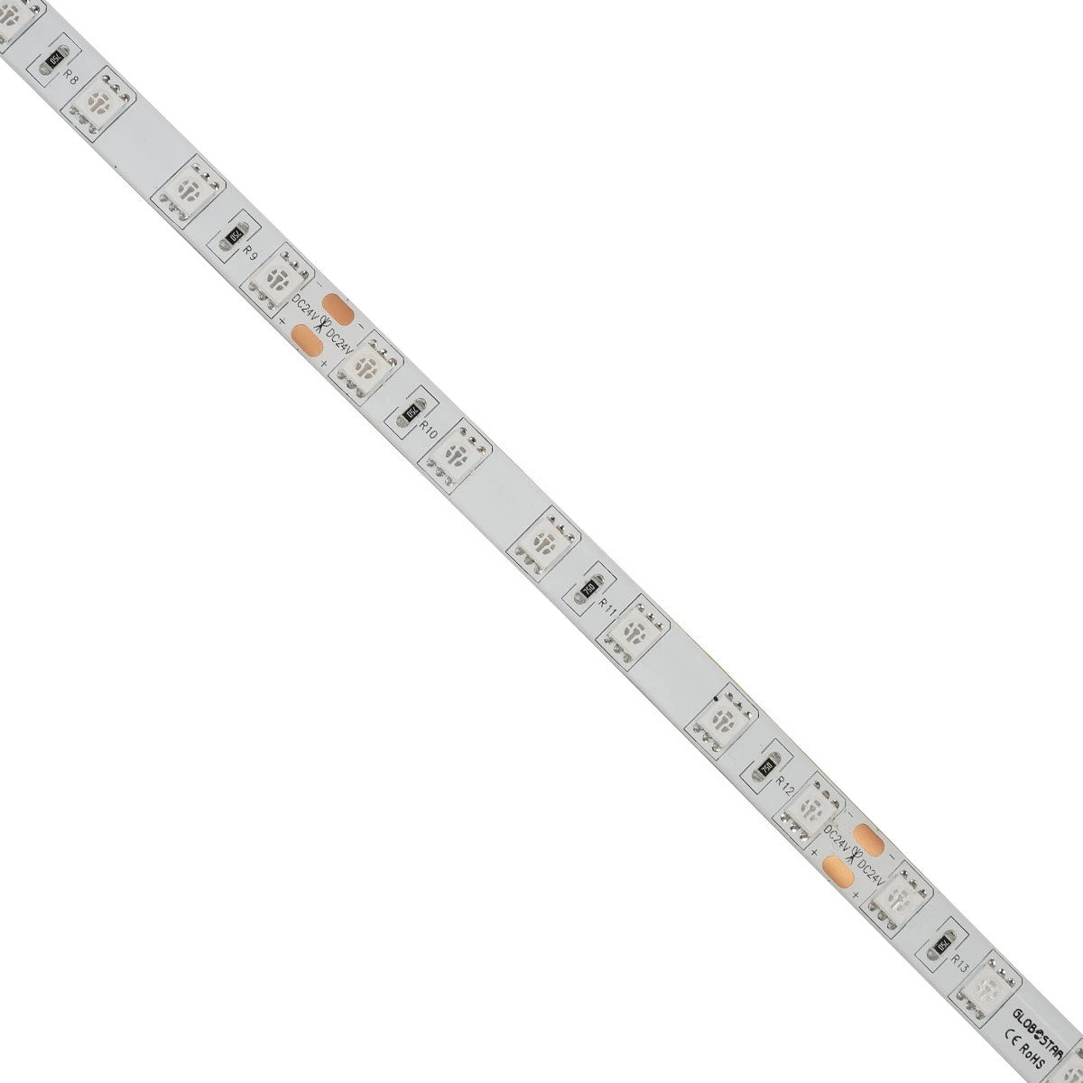 GLOBOSTAR® LUMAR 70326 Ταινία LED 14.4W/m 864lm/m 120° DC 24V Αδιάβροχη IP65 60 x SMD5050 Chip/m Μπλε Dimmable - Μ500 x Π1 x Υ0.2cm - Ρολό 5 Μέτρων - 5 Χρόνια Εγγύηση - ledmania.gr