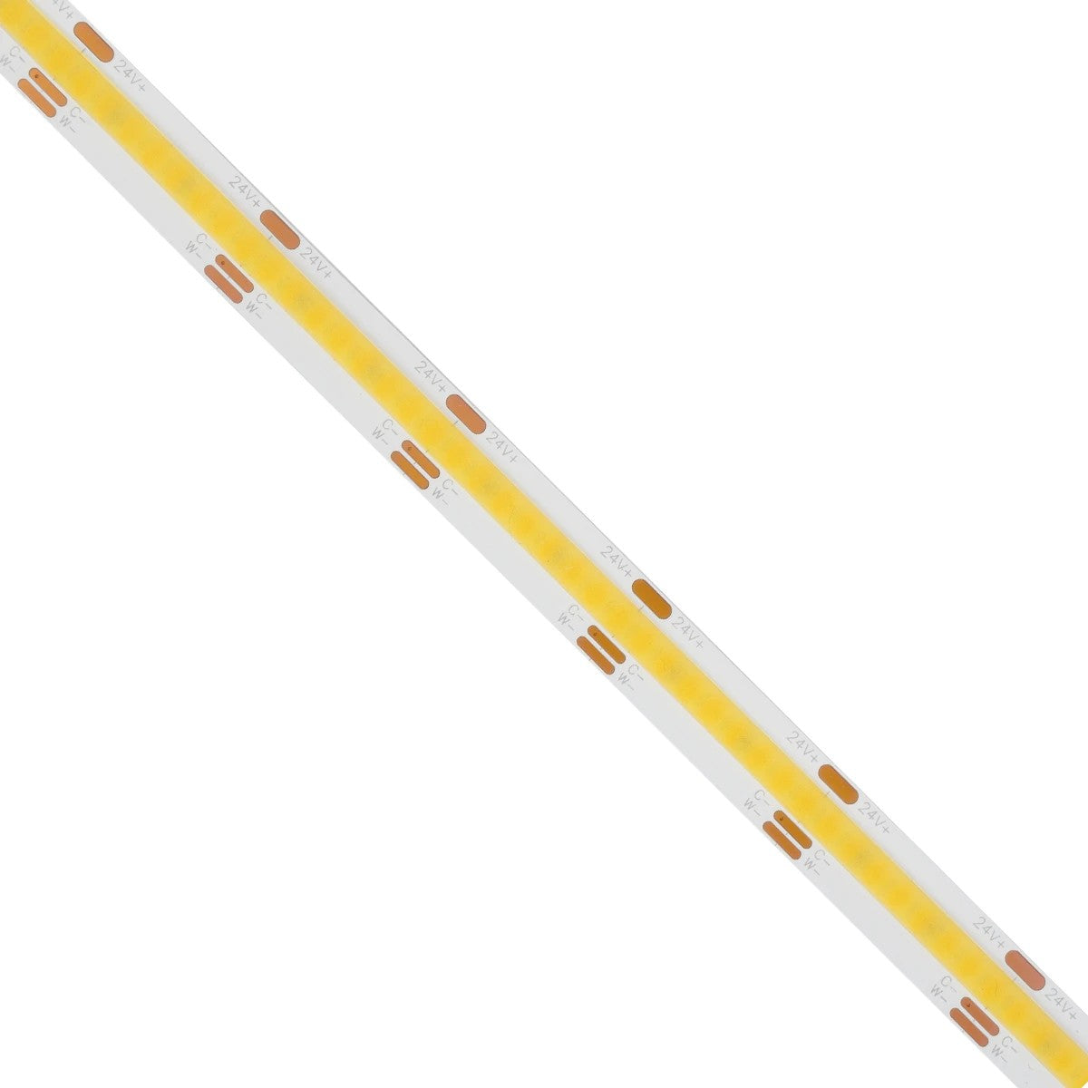 GLOBOSTAR® BEE 70349 Ταινία LED 14W/m 1540lm/m 120° DC 24V IP20 608 x COB Chip/m Ρυθμιζόμενο Λευκό CCT από 2700K έως 6000K Dimmable - Sanan COB Chip - Μ500 x Π1 x Υ0.2cm - Ρολό 5 Μέτρων - 5 Χρόνια Εγγύηση