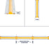 GLOBOSTAR® BEE 70351 Ταινία LED 10W/m 1000lm/m 120° DC 24V IP20 528 x COB Chip/m Φυσικό Λευκό 4500K Dimmable - Μ500 x Π1 x Υ0.2cm - Ρολό 5 Μέτρων - 5 Χρόνια Εγγύηση - ledmania.gr