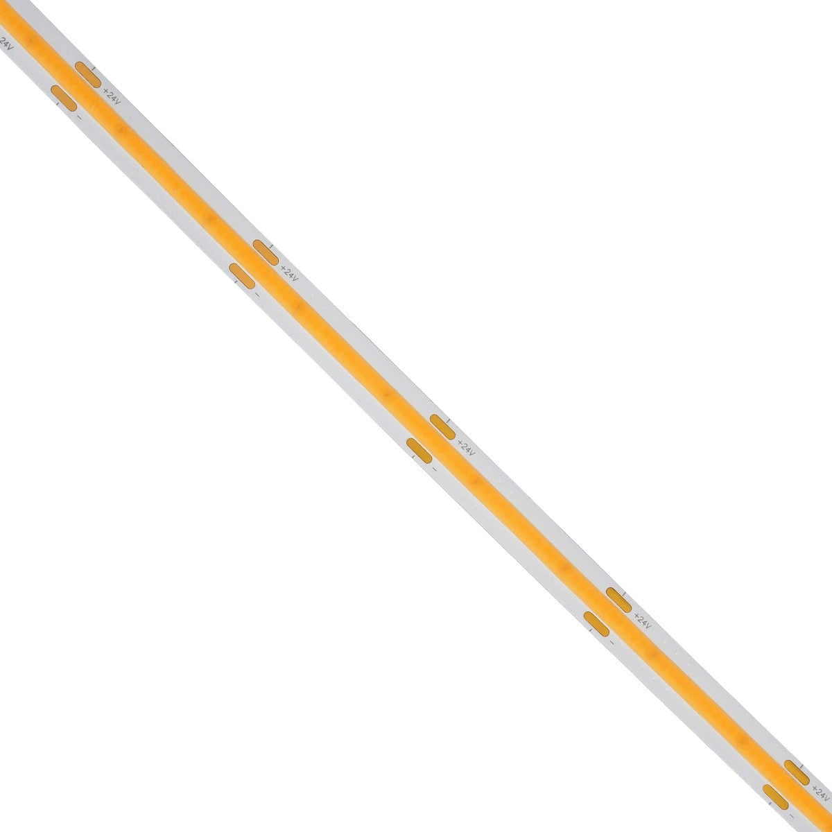 GLOBOSTAR® BEE 70352 Ταινία LED 10W/m 900lm/m 120° DC 24V IP20 528 x COB Chip/m Θερμό Λευκό 2700K Dimmable - Sanan COB Chip - Μ500 x Π1 x Υ0.2cm - Ρολό 5 Μέτρων - 5 Χρόνια Εγγύηση