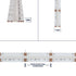 GLOBOSTAR® BEE 70354 Ταινία LED 19.2W/m 1728lm/m 120° DC 24V IP20 784 x COB Chip/m Πολύχρωμο RGB+WW Dimmable - Sanan COB Chip - Μ500 x Π1.2 x Υ0.2cm - Ρολό 5 Μέτρων - 5 Χρόνια Εγγύηση