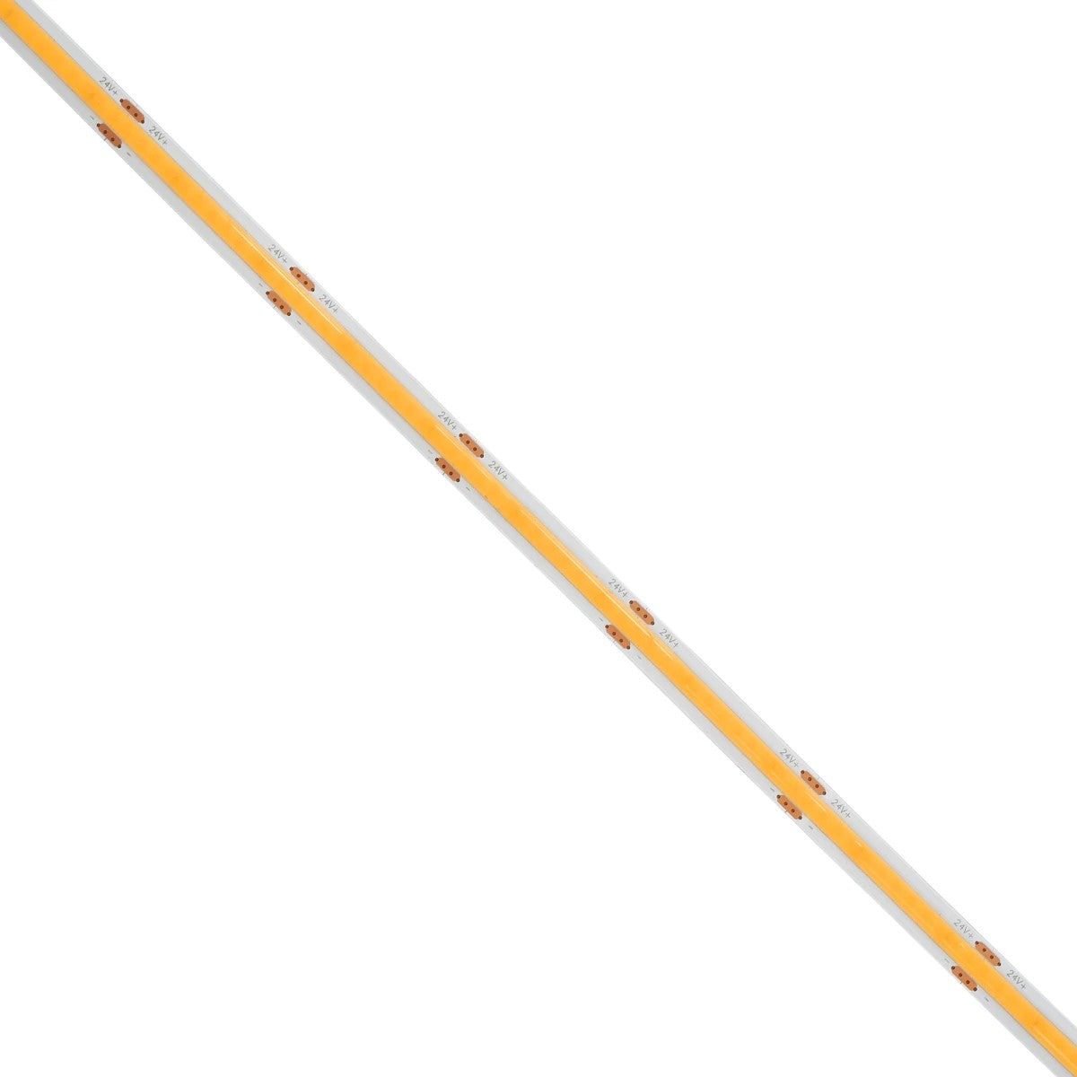 GLOBOSTAR® BEE 70361 Ταινία LED 8W/m 720lm/m 120° DC 24V IP20 320 x COB Chip/m Θερμό Λευκό 2700K Dimmable - Sanan COB Chip - Μ500 x Π0.8 x Υ0.2cm - Ρολό 5 Μέτρων - 5 Χρόνια Εγγύηση
