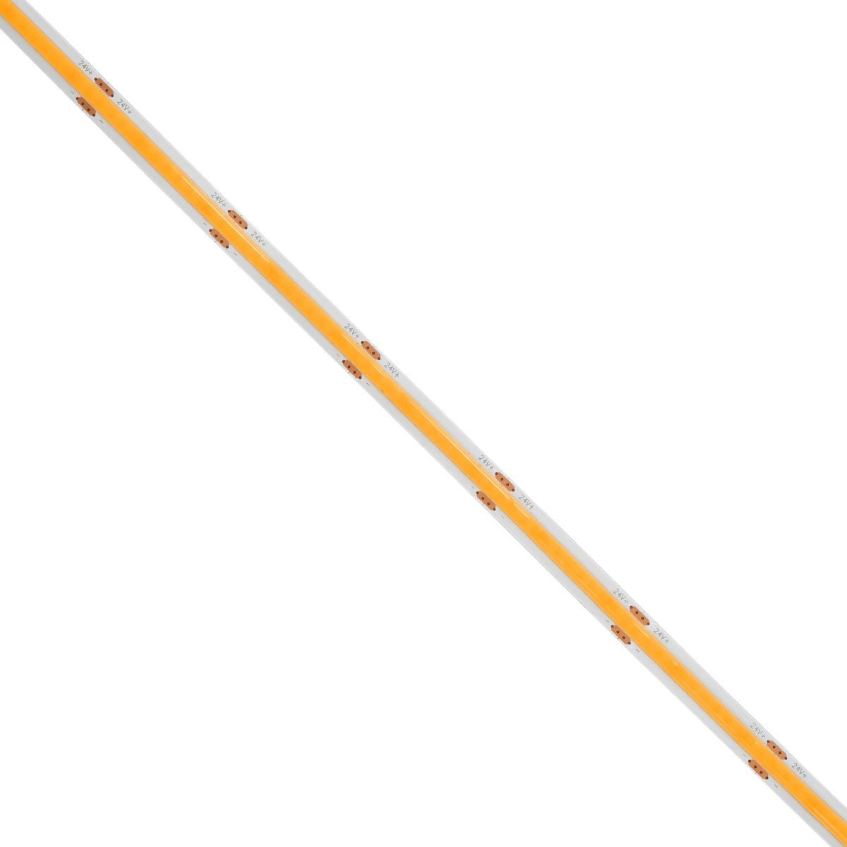 GLOBOSTAR® BEE 70362 Ταινία LED 8W/m 640lm/m 120° DC 24V IP20 320 x COB Chip/m Ultra Θερμό Λευκό 2200K Dimmable - Μ500 x Π0.8 x Υ0.2cm - Ρολό 5 Μέτρων - 5 Χρόνια Εγγύηση - ledmania.gr