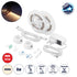 GloboStar® 70401 ΣΕΤ Ταινία LED Κρυφού Φωτισμού Κρεβατιού 2 x 1.2m 6W 600lm 2835 SMD 120° Αδιάβροχη IP65 με Τροφοδοτικό & 2 x Ανιχνευτή Κίνησης 360° Φυσικό Λευκό 4000k - ledmania.gr