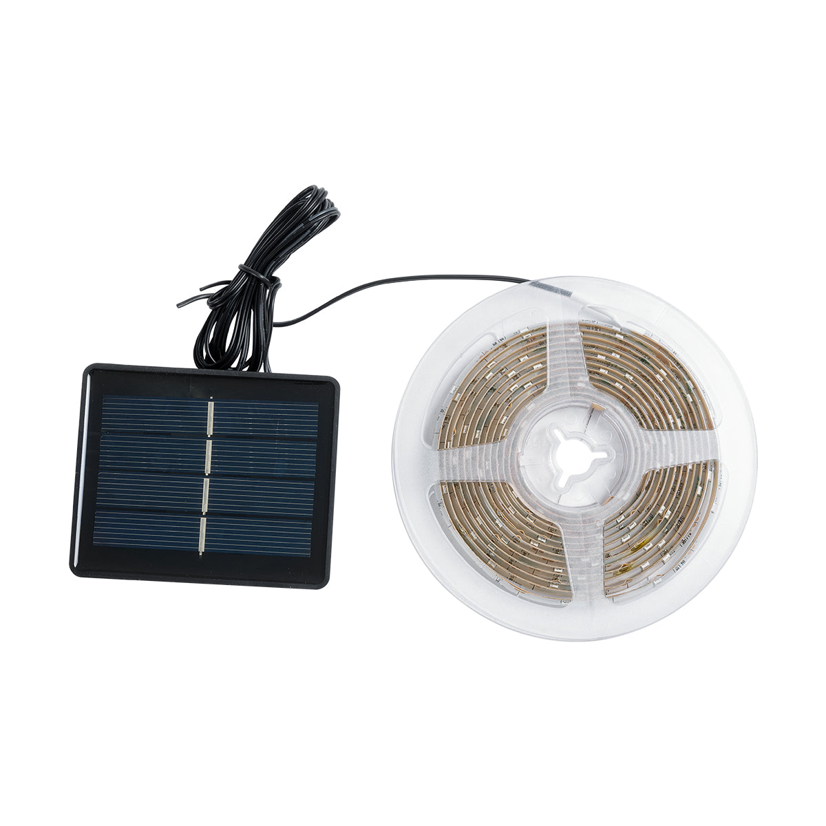 GloboStar® SOLAR LEDSTRIP 70411 Αυτόνομο Ηλιακό Σετ Ταινία LED 3m 3W/3m 90LED 2835 SMD 30lm/m 120° με Ενσωματωμένα Προγράμματα Λειτουργίας - Αδιάβροχο IP65 - RGB - Μ300 x Π0.8 x Υ0.3cm - 2 Χρόνια Εγγύηση - ledmania.gr