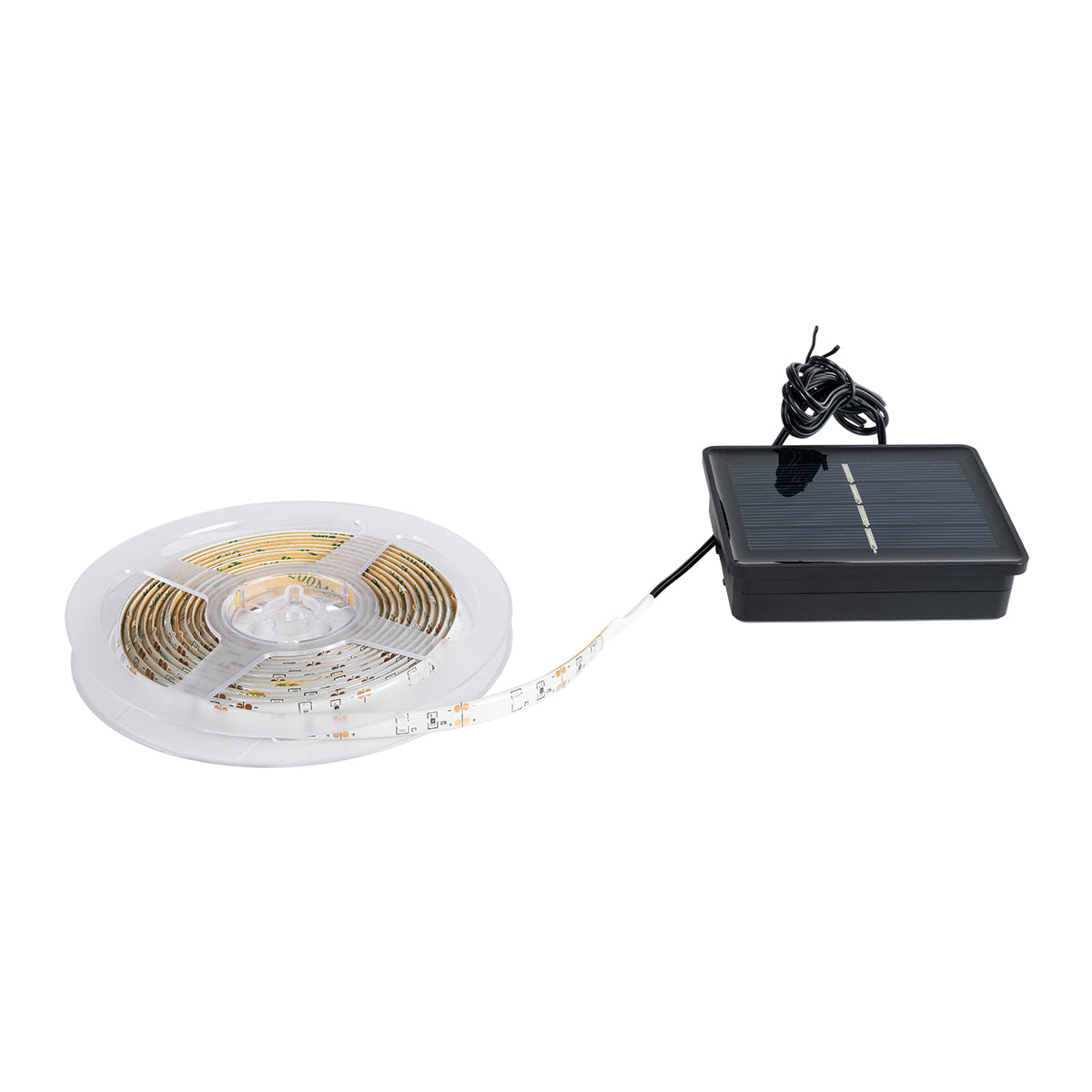 GloboStar® SOLAR LEDSTRIP 70411 Αυτόνομο Ηλιακό Σετ Ταινία LED 3m 3W/3m 90LED 2835 SMD 30lm/m 120° με Ενσωματωμένα Προγράμματα Λειτουργίας - Αδιάβροχο IP65 - RGB - Μ300 x Π0.8 x Υ0.3cm - 2 Χρόνια Εγγύηση - ledmania.gr