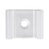GloboStar® 70549 Πλαστική PVC Βάση Στήριξης για Όλες τις Πολύχρωμες RGB EPISTAR Wide Ταινίες LED Διπλής Σειράς DC 230V IP68 - Μ1.5 x Π2 x Υ1.1cm - ledmania.gr