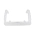 GloboStar® 70549 Πλαστική PVC Βάση Στήριξης για Όλες τις Πολύχρωμες RGB EPISTAR Wide Ταινίες LED Διπλής Σειράς DC 230V IP68 - Μ1.5 x Π2 x Υ1.1cm - ledmania.gr