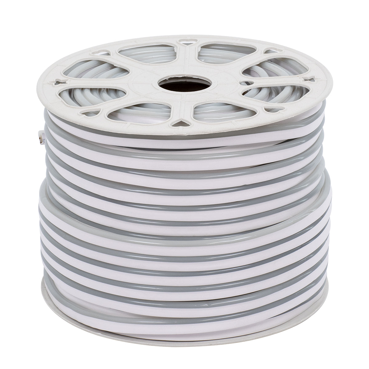 GloboStar® 70576 OVALE 120° Degree Neon Flex Epistar LED SMD 2835 1m 12W/m 120LED/m 1212lm/m 120° DC 230V Αδιάβροχη IP68 Gold - Ultra Θερμό 2200K Dimmable - ledmania.gr