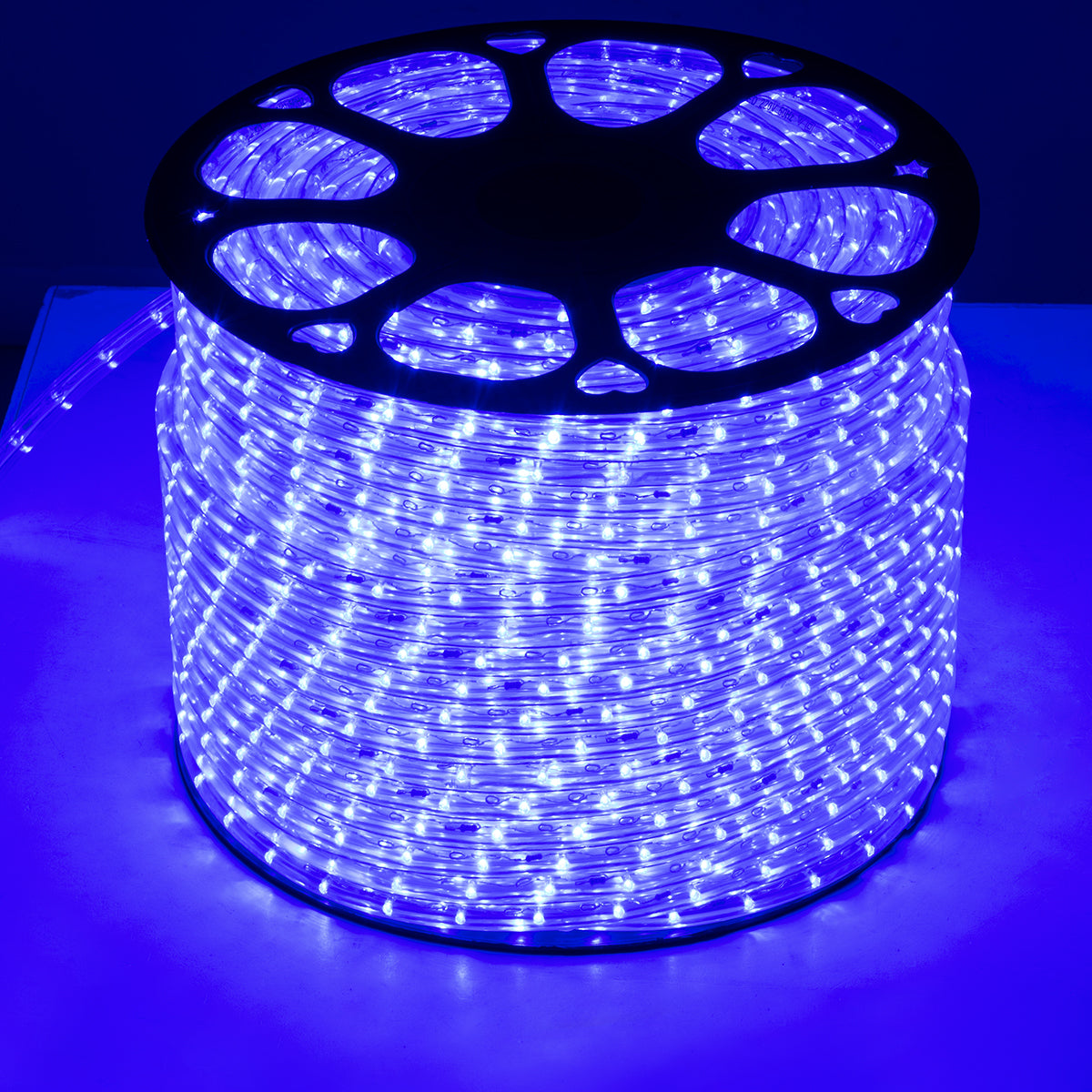 GloboStar® 70606 Φωτοσωλήνας LED DIODE 1m 3.9W/m 36LED/m 117lm/m 360° DC 230V Αδιάβροχος IP68 Μπλε Dimmable - ledmania.gr