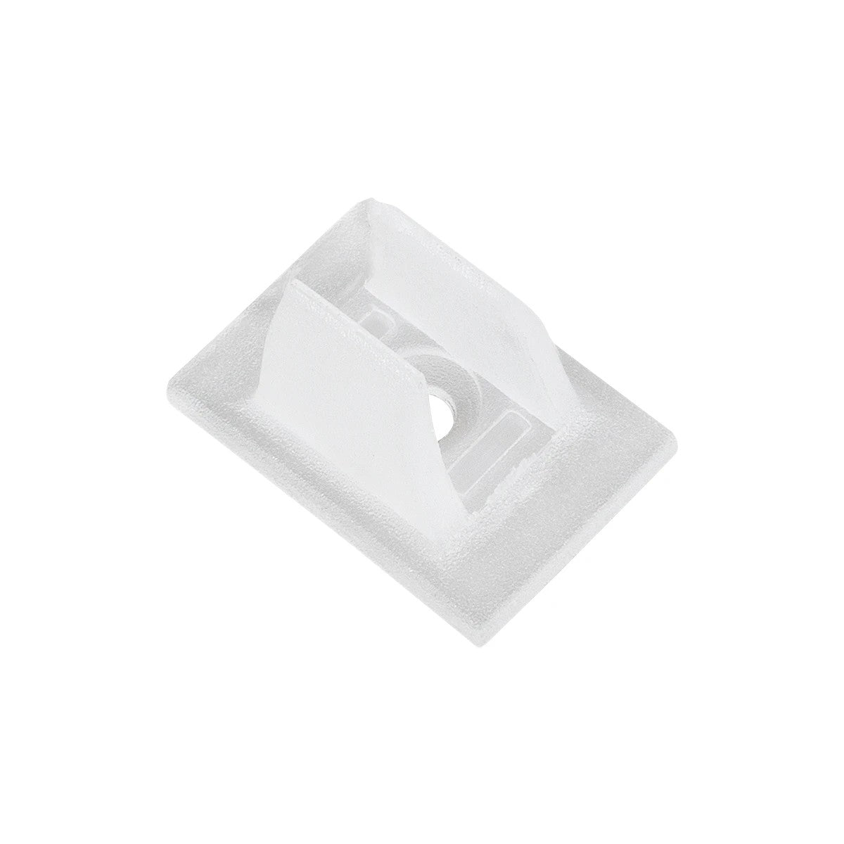 GloboStar® 70623 Βάση Στήριξης για την Neon Flex Ovale RGB LED 18W/m DC 24V - Μ2 x Π1.5 x Υ1.3cm - ledmania.gr