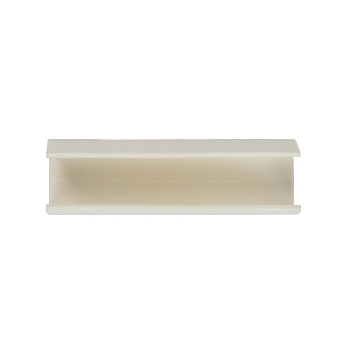 GloboStar® 70629 Πλαστική Βάση Στήριξης για Neon Flex 120° - Μπεζ -Μ4.8 x Π1.4 x Υ1.3cm - ledmania.gr
