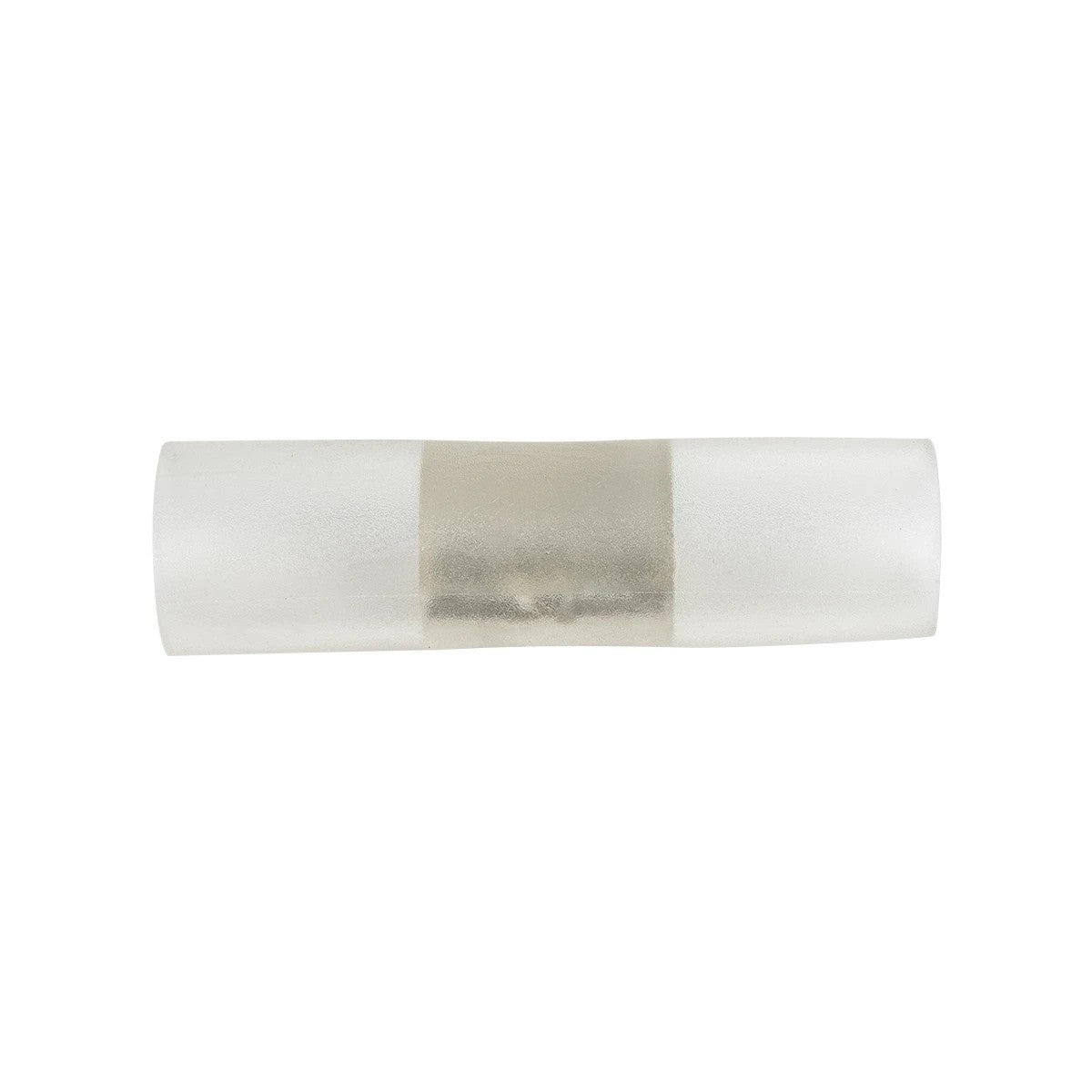 GloboStar® 70638 Σύνδεσμος Ι με Καρφάκια για Μονόχρωμη Ταινία Neon Flex 360° Degree 2 Pin - Μ6.5 x Π2 x Υ2cm - ledmania.gr