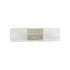 GloboStar® 70638 Σύνδεσμος Ι με Καρφάκια για Μονόχρωμη Ταινία Neon Flex 360° Degree 2 Pin - Μ6.5 x Π2 x Υ2cm - ledmania.gr