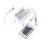 GloboStar® 70667 Controller Αδιάβροχος IP44 AC/DC 230V με Ασύρματο Χειριστήριο για έως 100 μέτρα Πολύχρωμου RGB Φωτοσωλήνα LED Μ9 x Π7 x Υ3cm - ledmania.gr