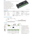 GLOBOSTAR® SKYDANCE-D24A 70673 DC DMX Master Dimmer / Controller / Decoder Υψηλής Ταχύτητας με 24 x 3A 72W Κανάλια DC 12-24V 72.5A 1740W Max IP20 - DMX512 & RDM - Μ16.7 x Π5 x Υ2.4cm - 5 Χρόνια Εγγύηση