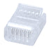 GLOBOSTAR® STRIPCON 70689 Ταχυσύνδεσμος για RGBW+WW Ταινία LED 12mm σε 12mm IP20 - Διάφανο - Μ1.9 x Π1.6 x Υ0.7cm