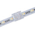 GLOBOSTAR® STRIPCON 70689 Ταχυσύνδεσμος για RGBW+WW Ταινία LED 12mm σε 12mm IP20 - Διάφανο - Μ1.9 x Π1.6 x Υ0.7cm