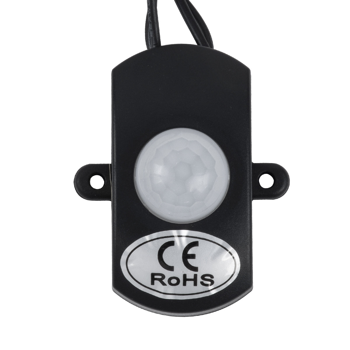 GLOBOSTAR® SENSORE 70693 Ανιχνευτής PIR / Αισθητήρας Κίνησης 180° DC 12-24V 6A 144W Max IP20 - Μ30 x Π4 x Υ2.3cm - 2 Χρόνια Εγγύηση