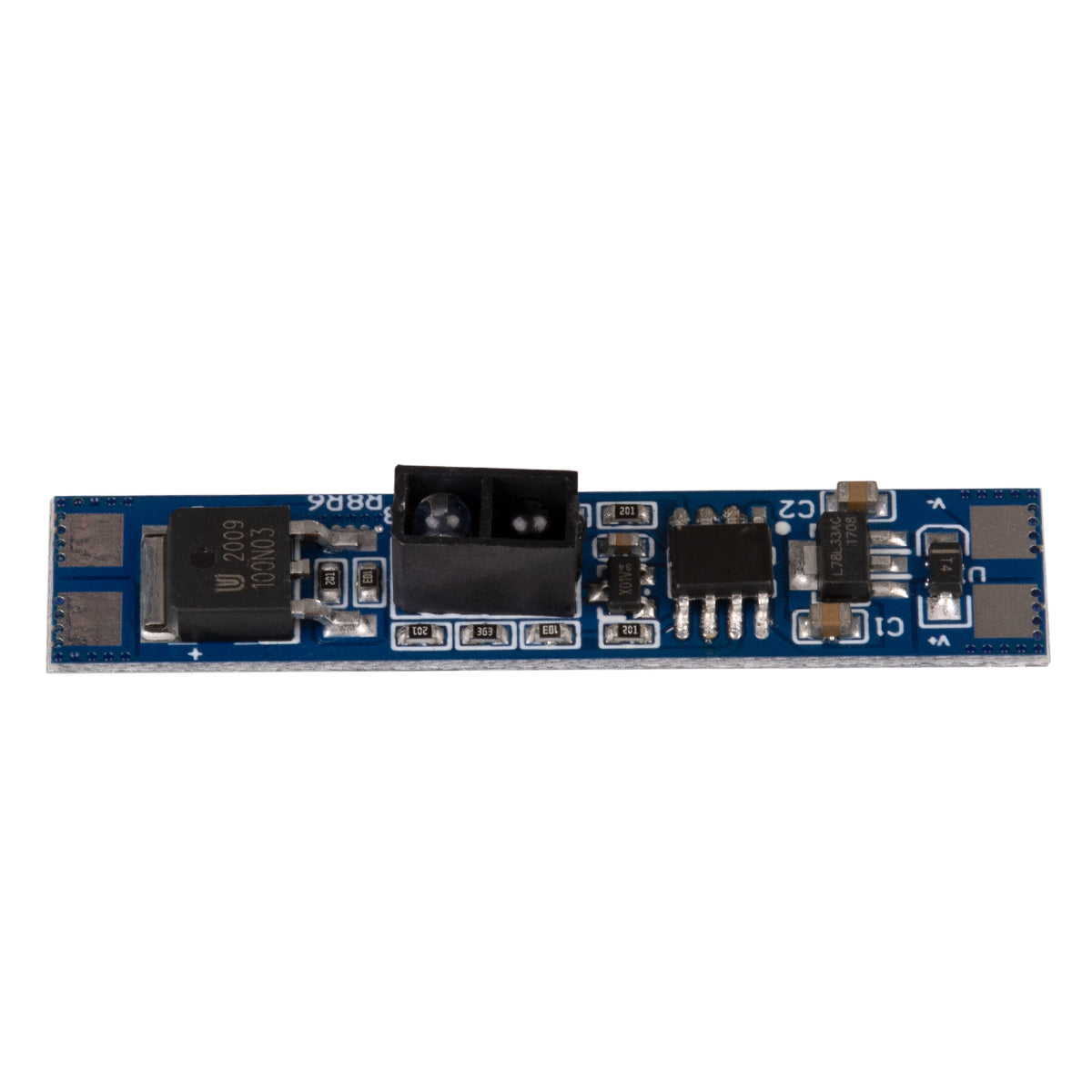 GLOBOSTAR® SENSORA 70698 Ανιχνευτής / Αισθητήρας Κίνησης Χεριού Ειδικός για Προφίλ Αλουμινίου DC 5-24V 6A 144W Max IP20 - Μ4.9 x Π1 x Υ0.7cm - 2 Χρόνια Εγγύηση - ledmania.gr