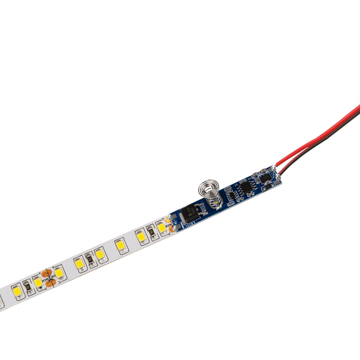 GLOBOSTAR® SENSORA 70699 Ανιχνευτής / Αισθητήρας Αφής Ειδικός για Προφίλ Αλουμινίου DC 5-24V 8A 192W Max IP20 - Μ4.9 x Π1 x Υ1cm - 2 Χρόνια Εγγύηση
