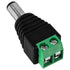 GloboStar® 70702 Βύσμα Τροφοδοσίας DC Αρσενικό - Male Jack Connector σε Κλέμα 5.5 x 2.1mm - ledmania.gr