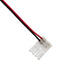 GLOBOSTAR® STRIPCON 70728 Ταχυσύνδεσμος για Μονόχρωμη Ταινία LED 8mm σε 8mm Σύνδεσμο IP20 - Λευκό - Μ16 x Π1.2 x Υ0.3cm